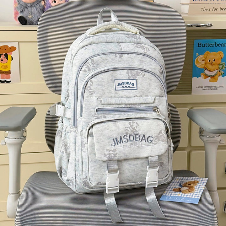 Multi-Functional Printed Backpack Stornfield