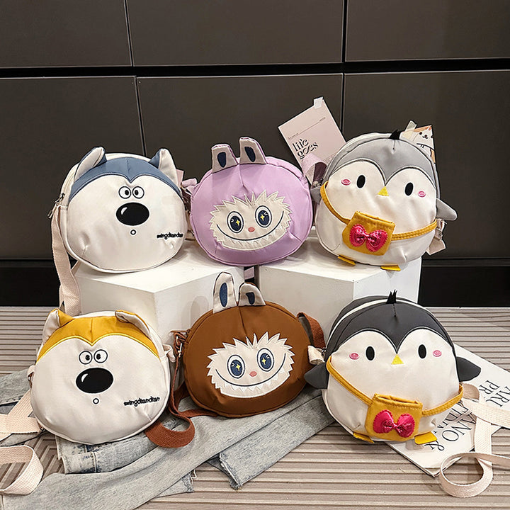 Plush children's backpack in cute penguin design Stornfield