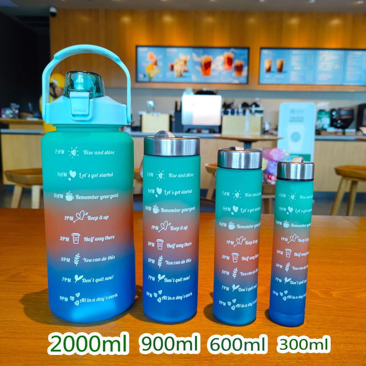 Ladies' Motivation Water Bottle with Time Scale and Ergonomic Design Stornfield