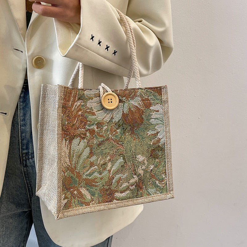 Decorative Floral Handbag