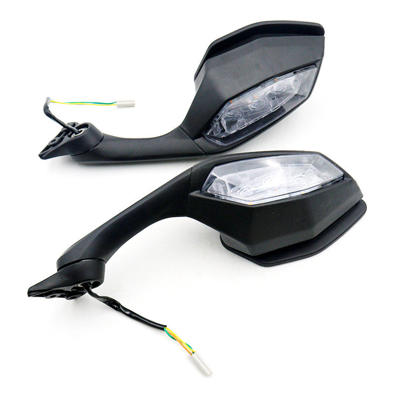 Adjustable LED Motorcycle Rearview Mirror Stornfield