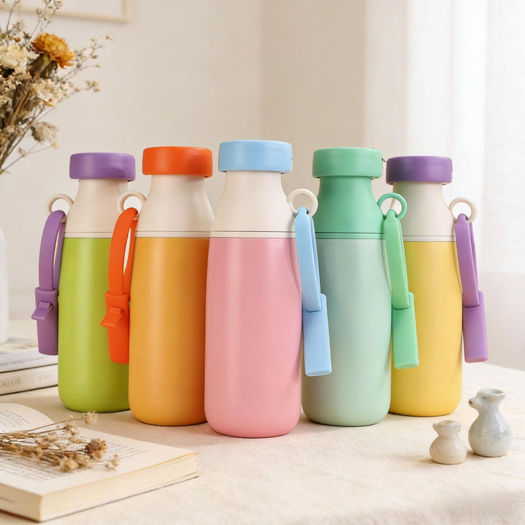 Ladies Insulated Sports Water Bottle with practical carrying strap Stornfield