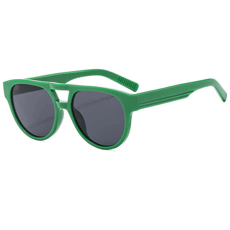 Ladies fashionable cat-eye sunglasses in elegant tortoise look Stornfield