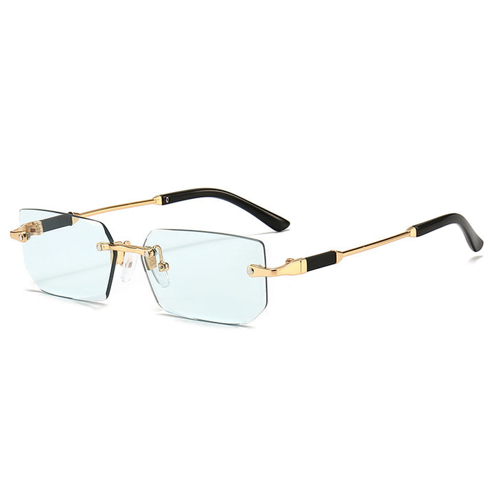 Ladies elegant and fashionable sunglasses with transparent frame Stornfield
