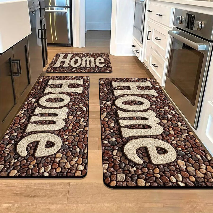 Stone-Inspired Decorative Area Mat Stornfield