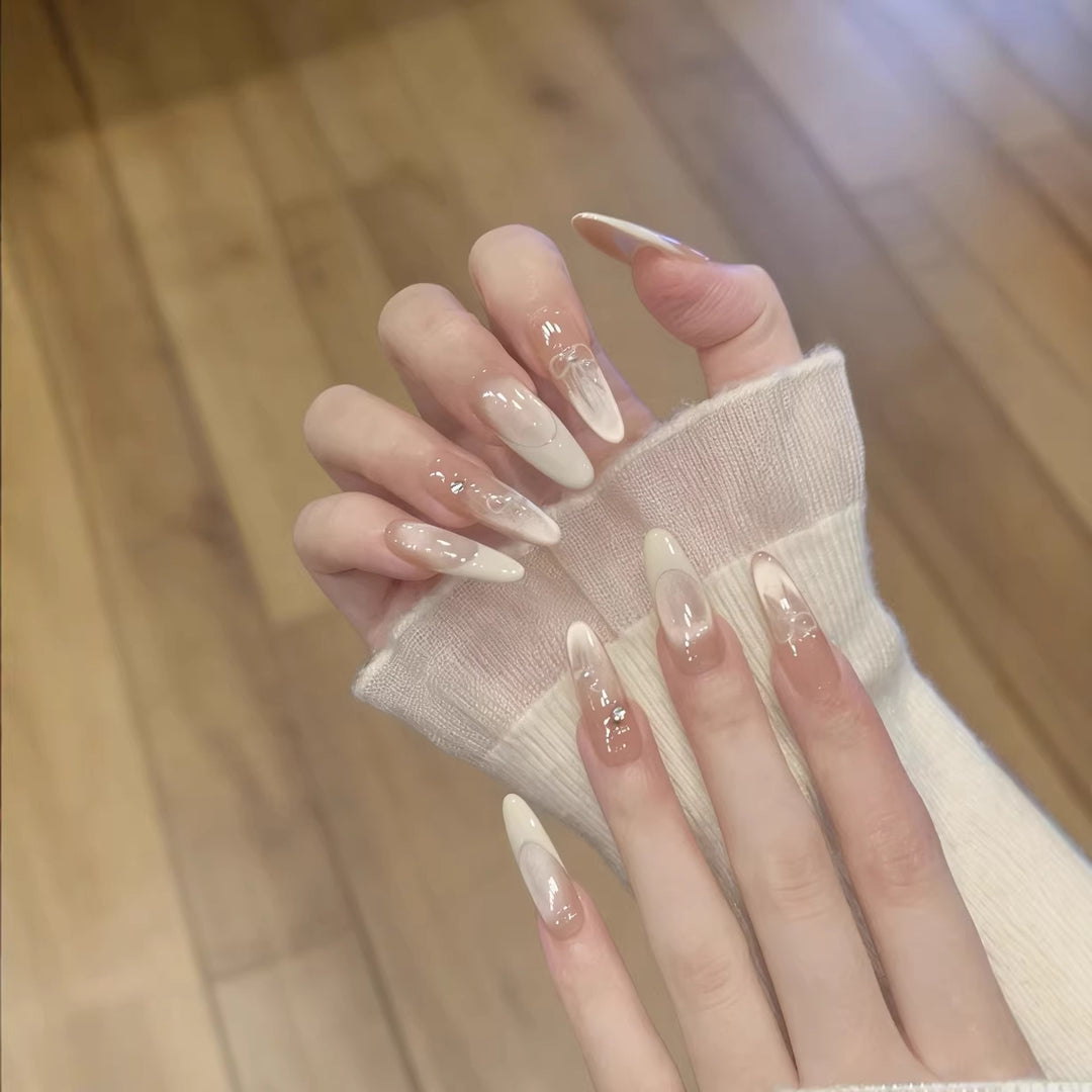 Elegant Glossy Almond Shaped