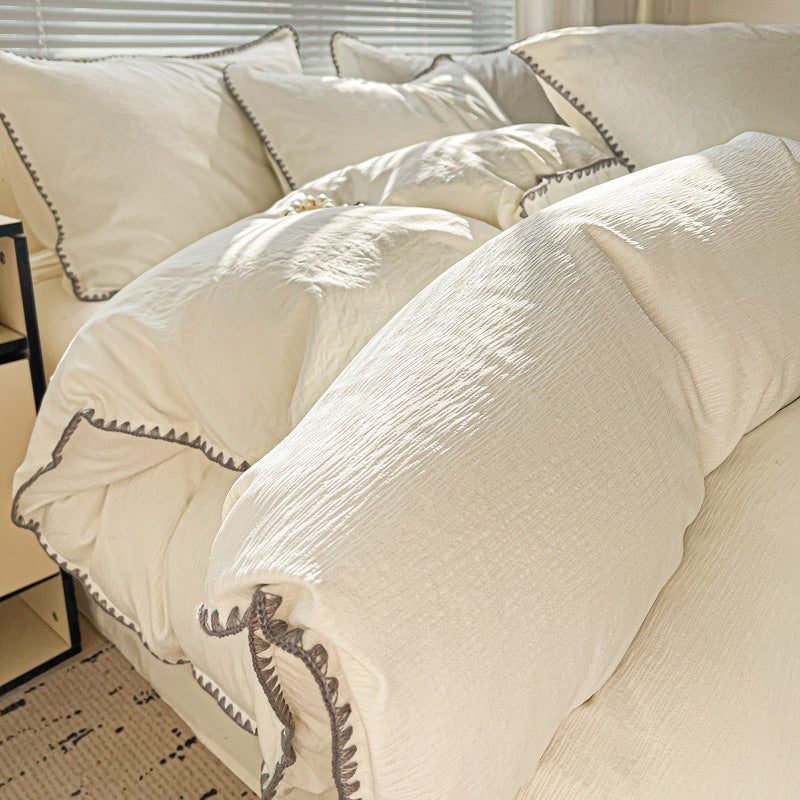 Elegant Textured Comforter Set