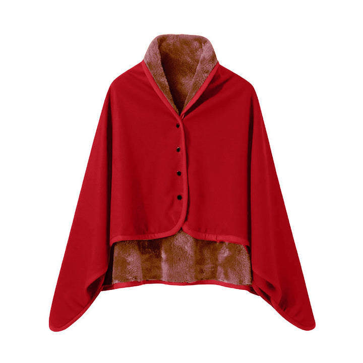 Ladies Elegant Snuggle Blanket with Collar Stornfield