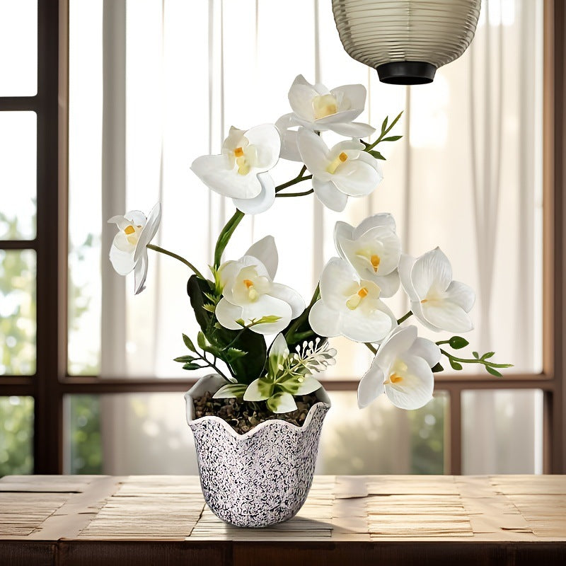 Decorative Floral Orchid Arrangement for Home Decor