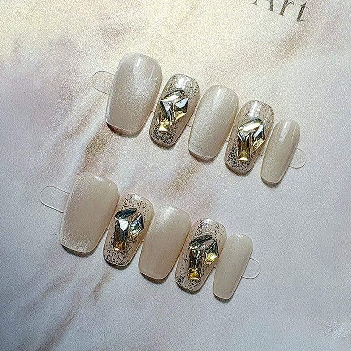 Decorative Press-On Nail Set Stornfield