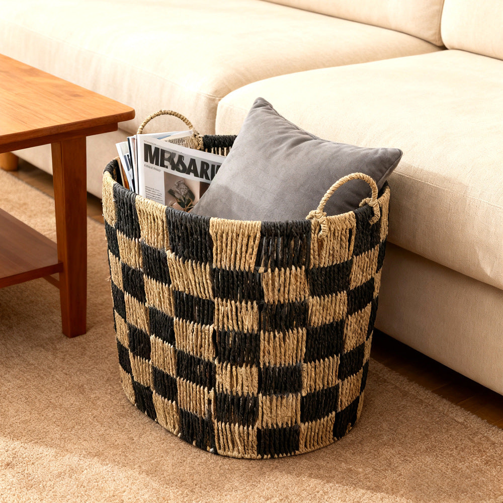 Handwoven storage basket Stornfield