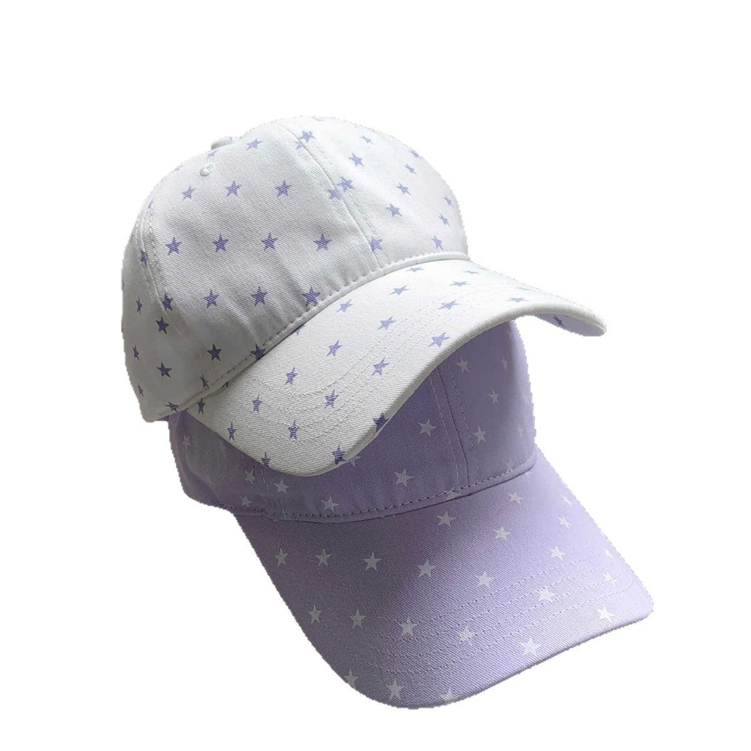 Women's Star-Printed Cotton Baseball Cap Stornfield
