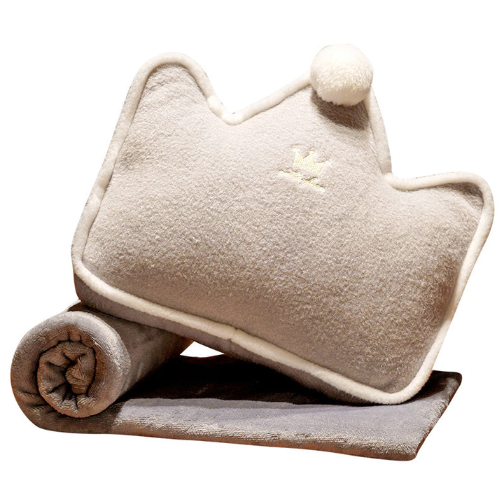 Comfortable plush pillow with ergonomic shape Stornfield
