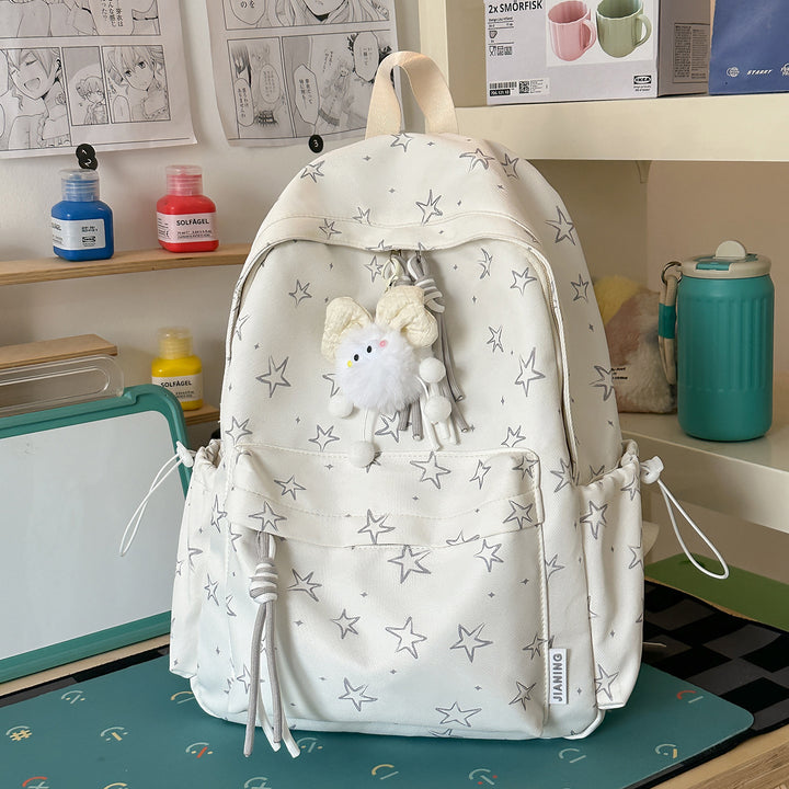 Star-Patterned Casual Backpack Stornfield 1791204705