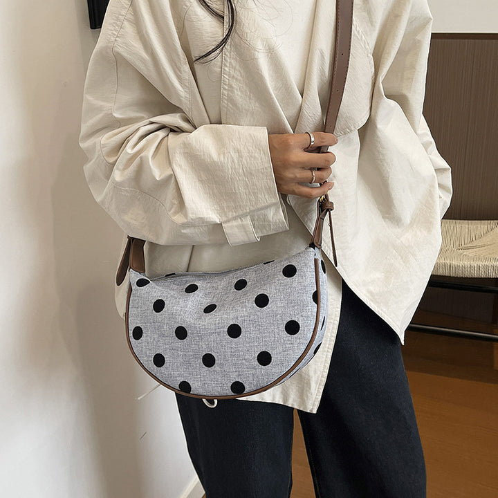 Casual Polka Dot Shoulder Bag