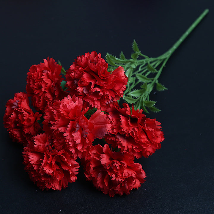 Artificial Carnation Bouquet for Home Decor Display