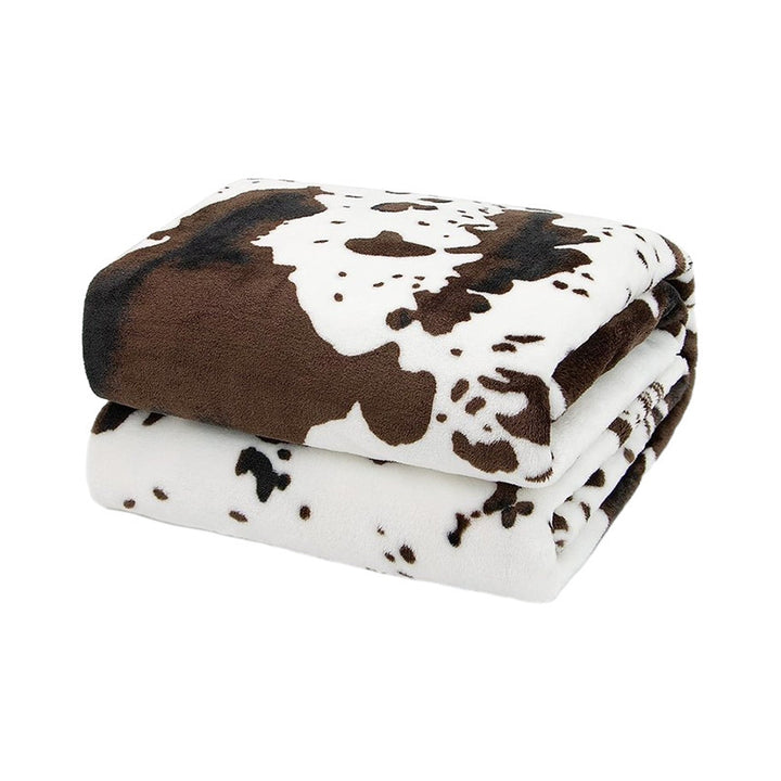 Soft Fabric Zebra Print Fleece Blanket