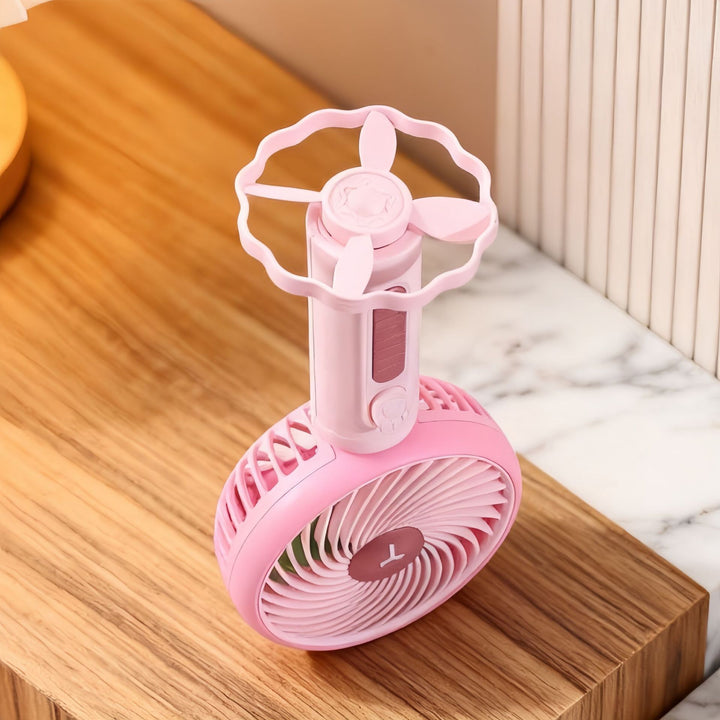 Ladies Portable Mini Handheld Fan with Flexible Tilt Adjustment Stornfield
