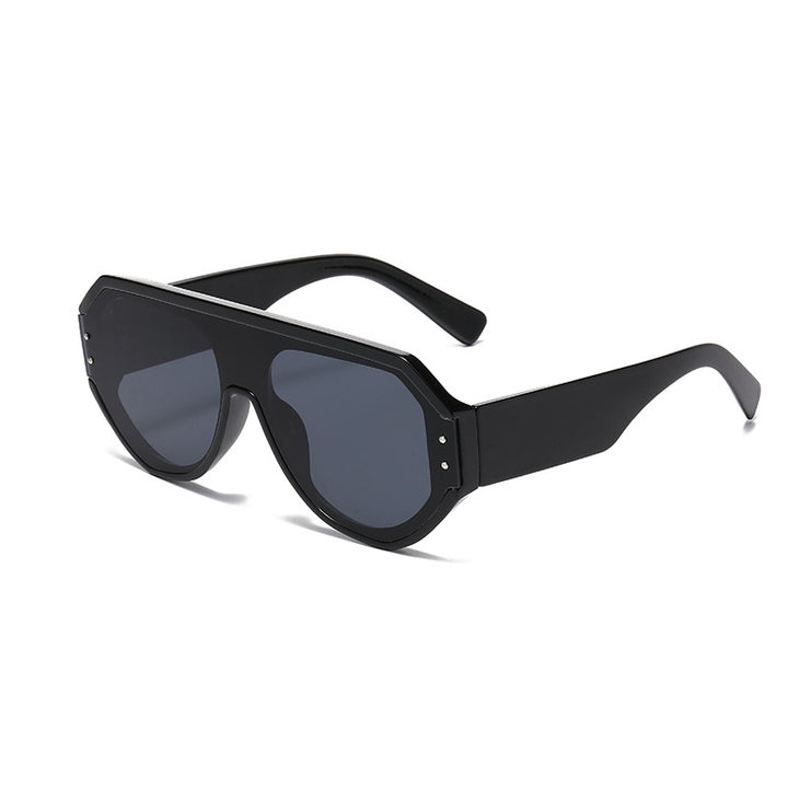 Men's Bold Frame Futuristic Sunglasses Stornfield
