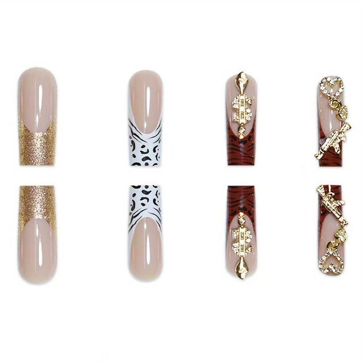 Luxury 3D Art Nail Extensions Stornfield