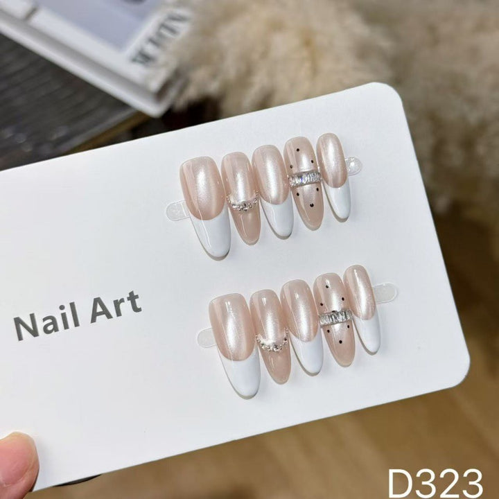 Handmade Decorative Press-On Nail Set