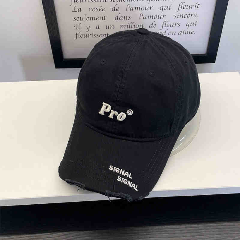 Women's Casual Distressed Embroidered Baseball Cap Stornfield