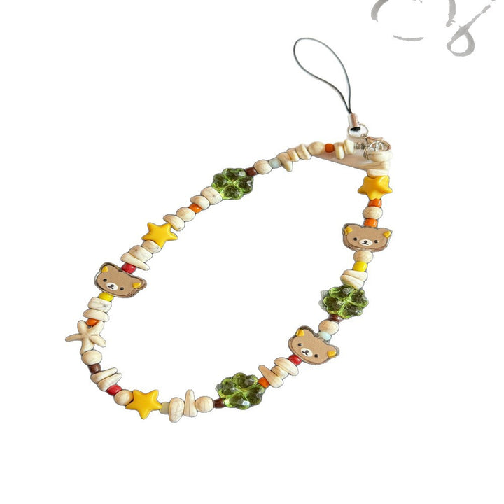 Fun-Themed Beaded Keychain Holder Stornfield