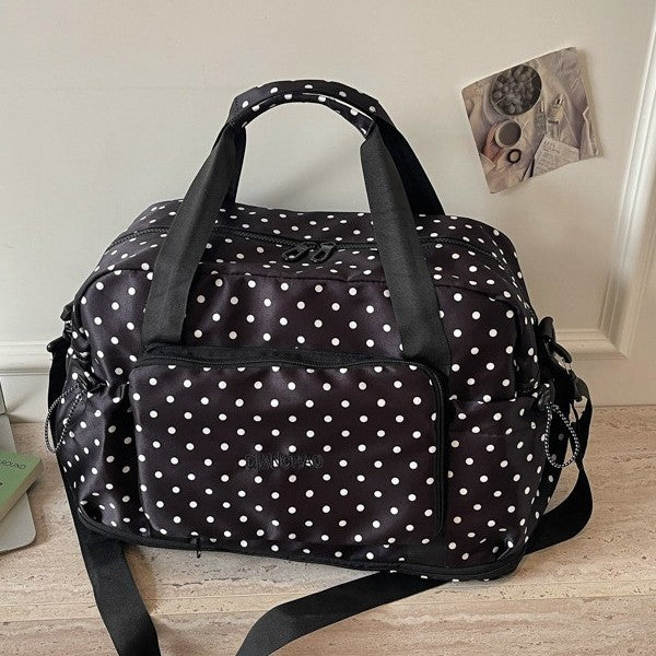 Stylish Polka Dot Tote Bag