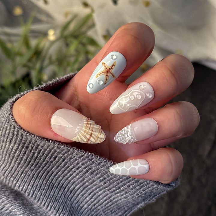 Decorative Press-On Nails Stornfield