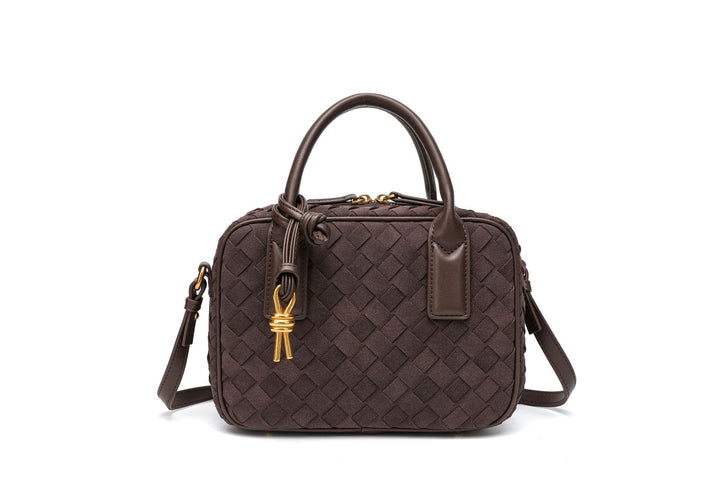 Textured Leather Boutique Handbag Stornfield