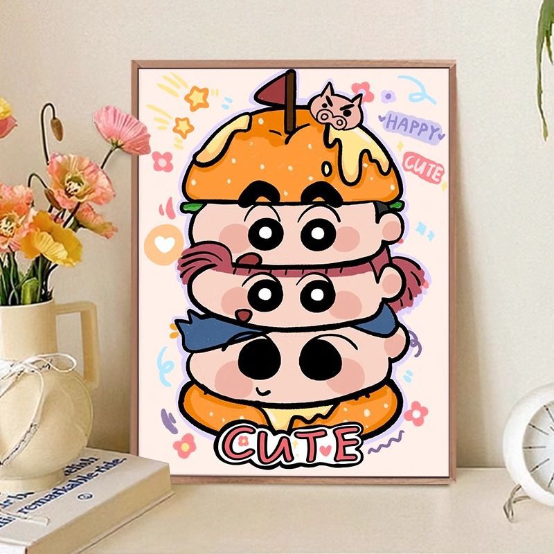 Playful Cat-Themed Food Art Print Stornfield