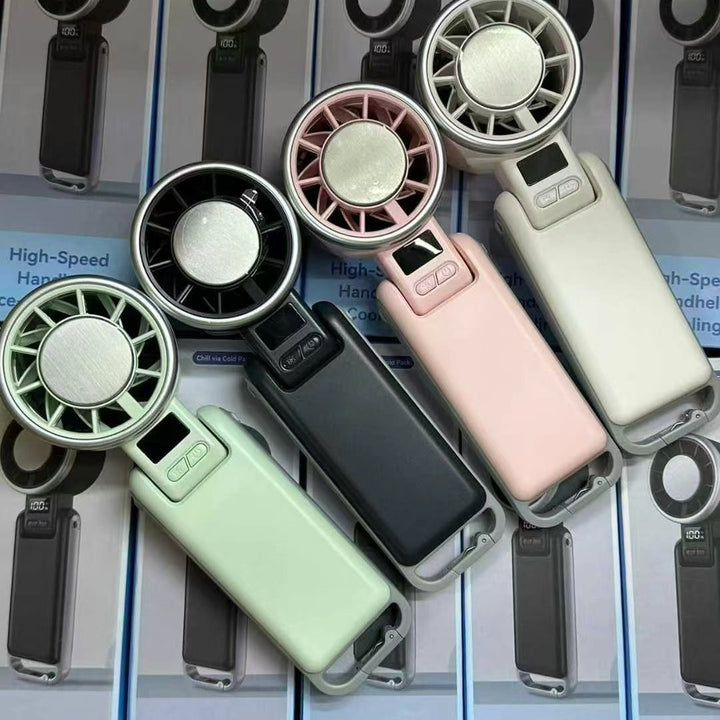 Ladies Portable High-Performance Mini Fan with LCD Display Stornfield