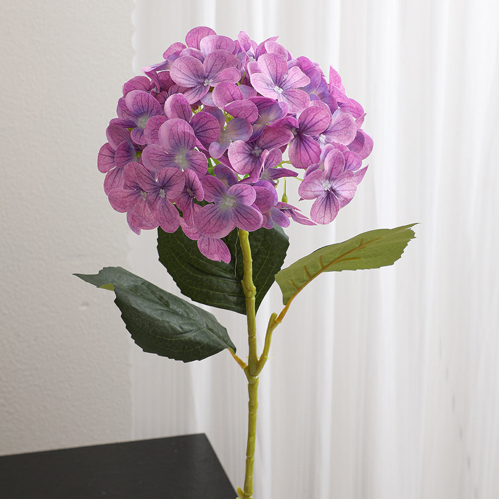 Artificial Hydrangea Branch
