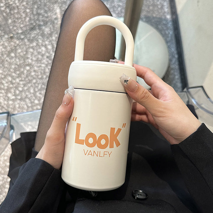 Women's Insulated Drinking Container with Practical Carrying Handle Stornfield