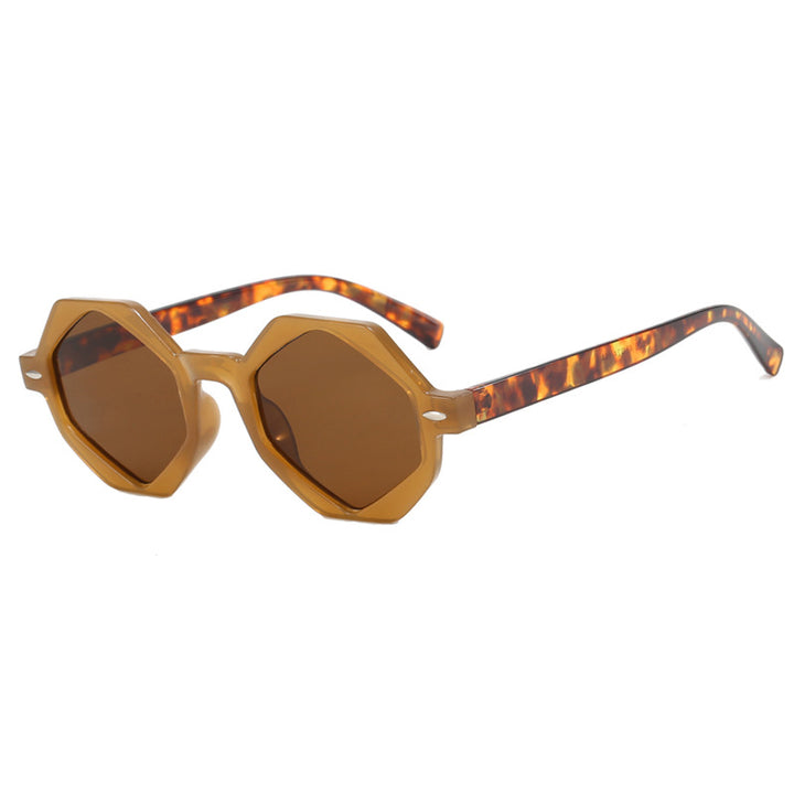 Ladies trendy sunglasses in modern octagonal design Stornfield