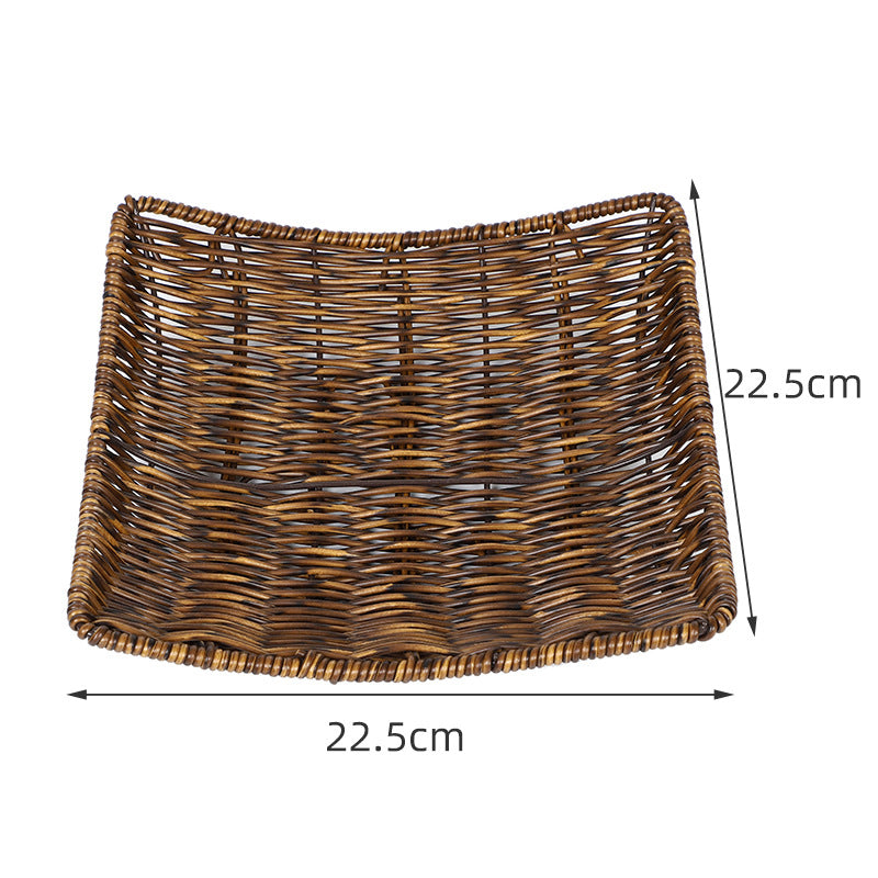 Handcrafted Natural Woven Tray Stornfield