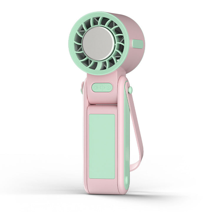 Unisex Portable Hand Fan with USB Charging Function and Flexible Design Stornfield