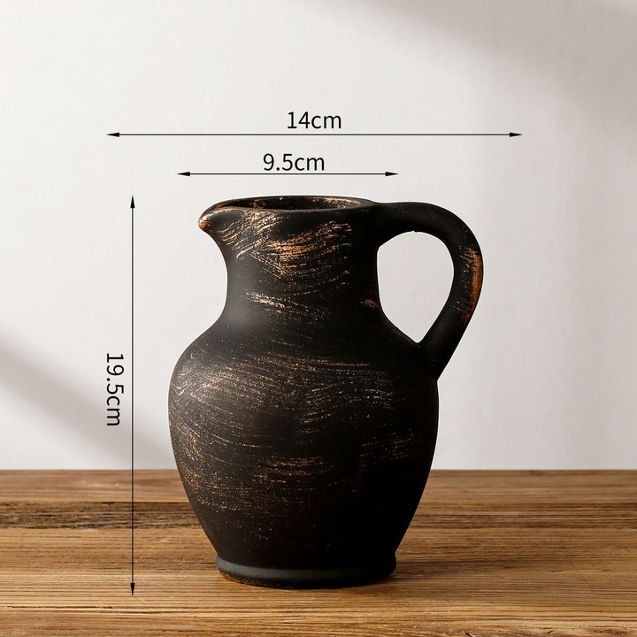 Elegant and Rustic Ceramic Carafe Stornfield