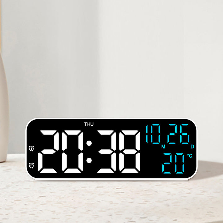 Digital Alarm Clock with Large LED Display and Weather Function Stornfield