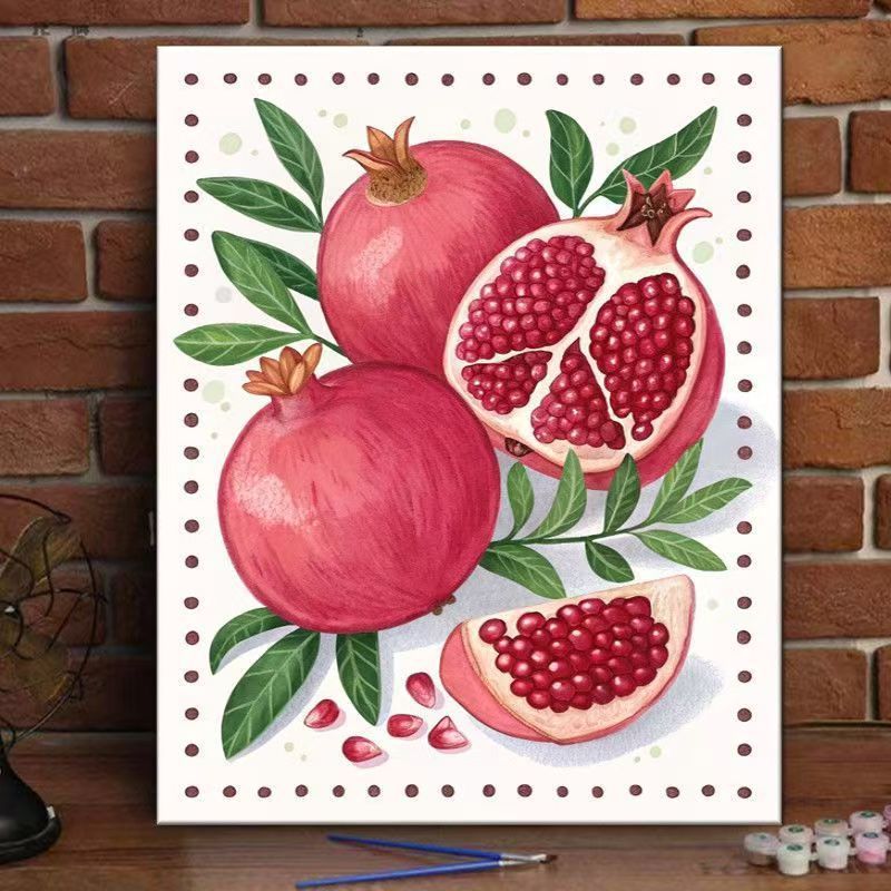 Peach Blossom Decorative Canvas Art Print Stornfield