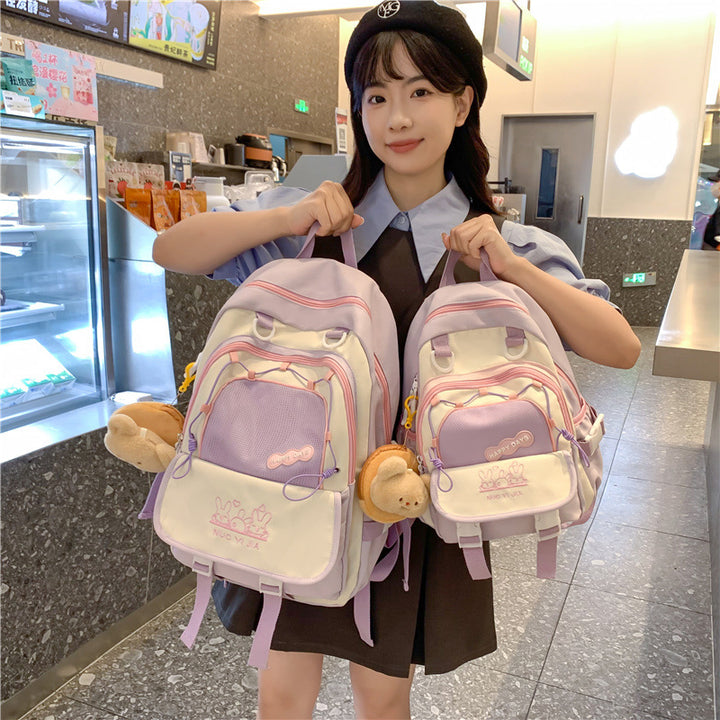 Playful Cartoon Character Backpack Stornfield