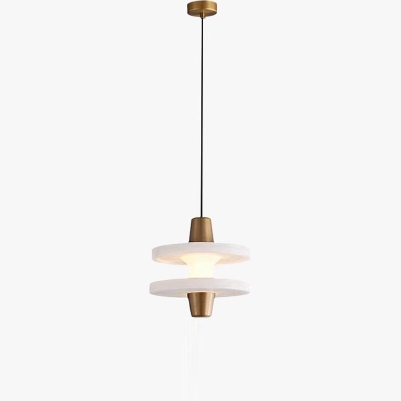 Modern Dual-Layered Pendant Light Fixture