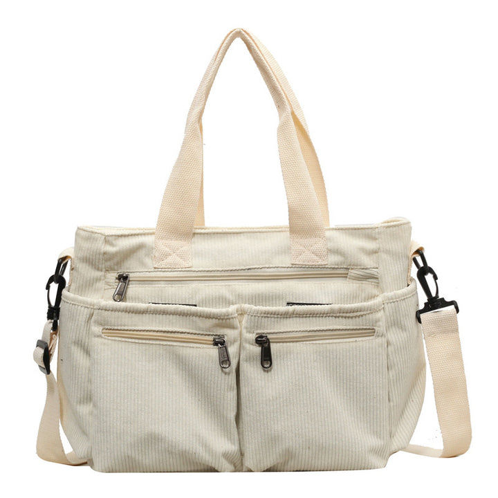 Durable shoulder bag with multiple compartments Stornfield