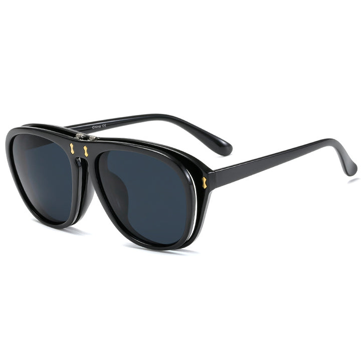Women's modern oversized sunglasses with unique tortoise design Stornfield
