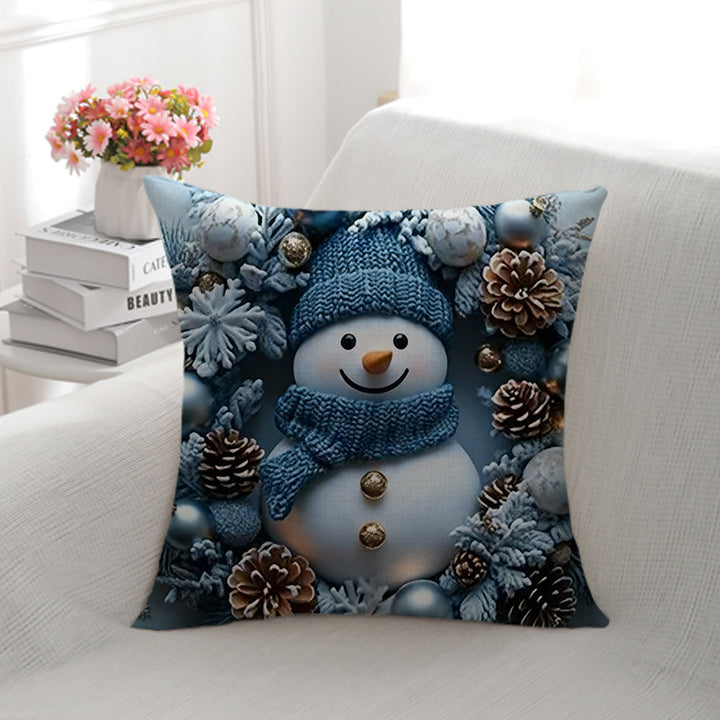 Elegant Floral Decorative Throw Pillow