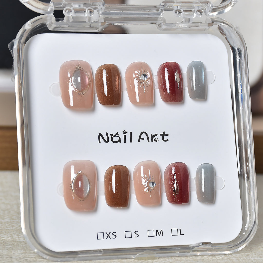 Premium Glamorous Press-On Nail Extensions Stornfield