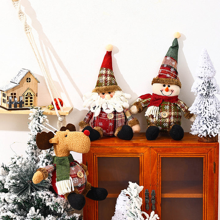 Decorative Christmas Moose Figure Stornfield