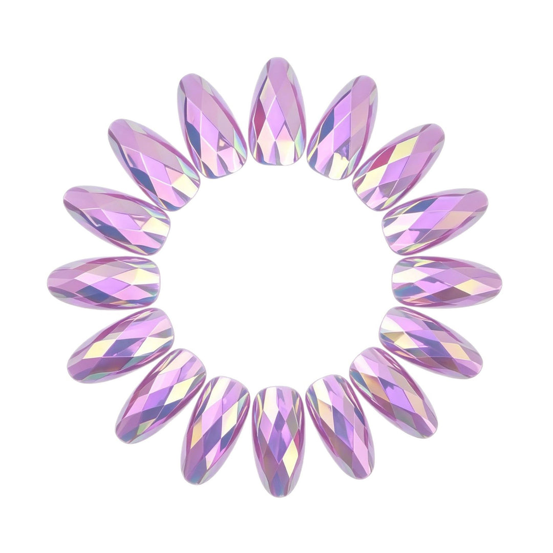 3D Geometric Pattern Nail Art Enhancements Stornfield