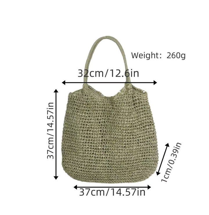 Handcrafted mesh tote Stornfield