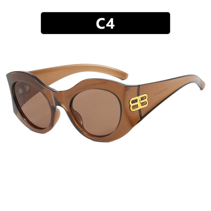 Ladies stylish Cat-Eye sunglasses with high-gloss design and protective lenses Stornfield